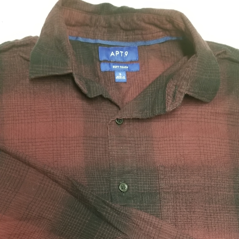 Long sleeve button up.